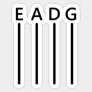 EADG Black Sticker